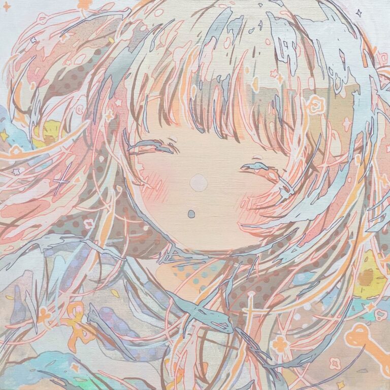 【銀座 蔦屋書店】少女の心模様を複数のレイヤーによって表現するアーティスト・野澤梓の新作個展「微睡（まどろ）みを撫（な）でて」を2022年7月16日（土）より開催のメイン画像