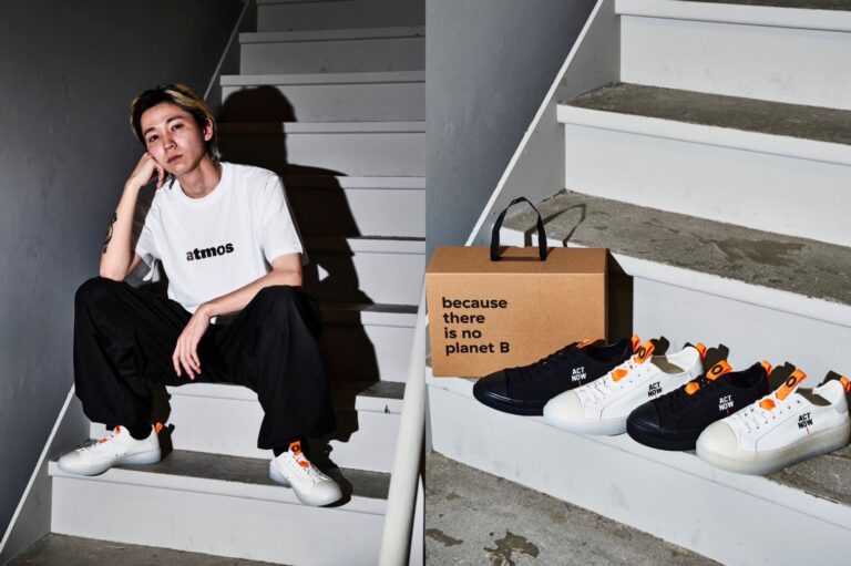 atmosよりサステナブルファッションブランド「ECOALF」とのカラー別注「ACT NOW! SNEAKERS」が登場。のメイン画像
