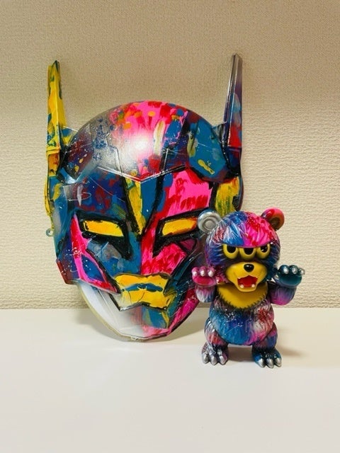 ‐おはスタ25th　ANNIVERSARY　夏休みスペシャル　マイティコウZ　お面ART展　開催中！のサブ画像4