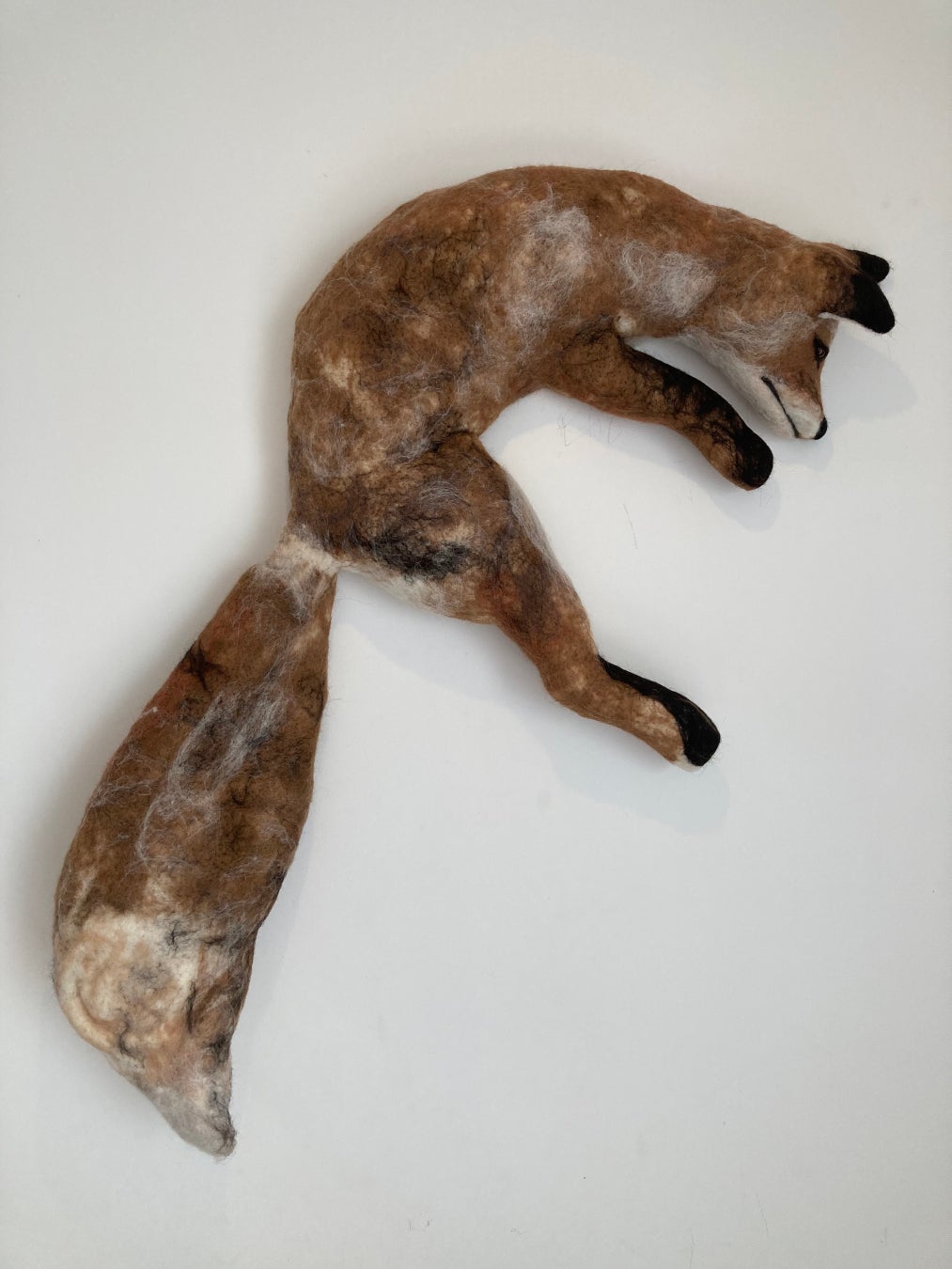 【YUGEN Gallery】生きる喜びに満ち溢れた動物たち。羊毛造形作家Ura.が5年ぶりの新作を発表する個展「Delight」＜2022年7月28日（木）〜8月2日（火）＞のサブ画像2_キツネ