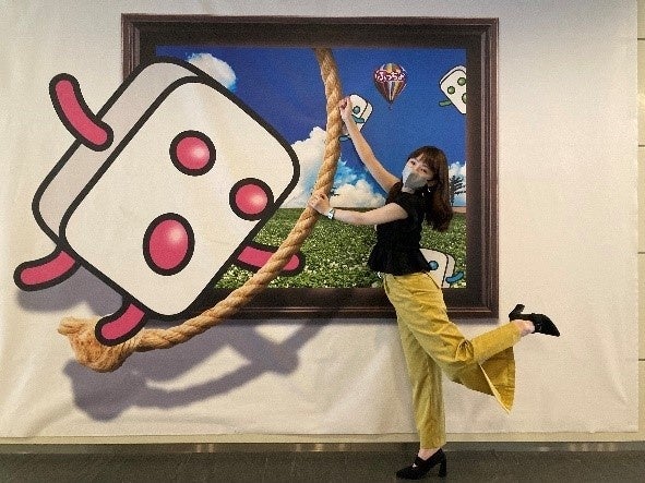 ＼エントランスにプロジェクションマッピングで映えスポットに！／　UHA味覚糖大阪本社　デジタルアートと情報発信拠点に！のサブ画像6