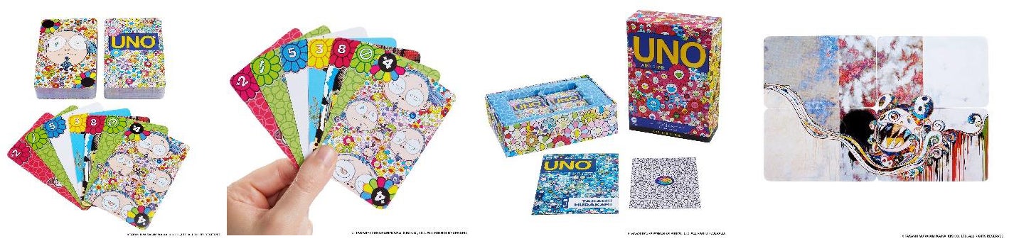 世界的アーティスト村上隆氏とのコラボレーション ウノ が登場！「ウノ アーティスト/TAKASHI MURAKAMI」8月27日（土）より数量限定で順次日本販売スタート！のサブ画像2