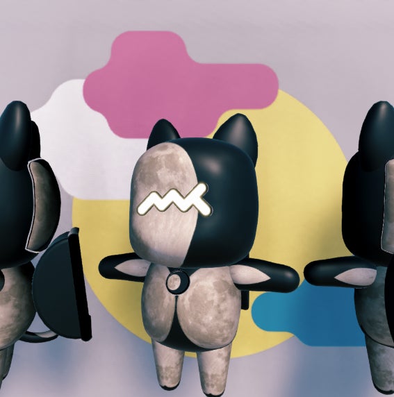 9月10日〜25日、「ムーンアートナイト下北沢」の詳細決定のサブ画像4_Digital work by “Metaani” (image)
