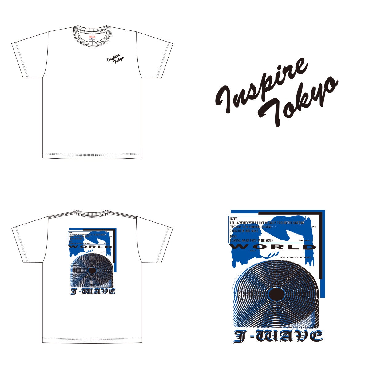 J-WAVEがファッション＆アートプロジェクト「ARRTSIDER」始動！第一弾は「INSPIRE TOKYO」公式グッズ販売。ロドニー・グリーンブラット、Kazuhiko Fujita、松原光が参加のサブ画像3