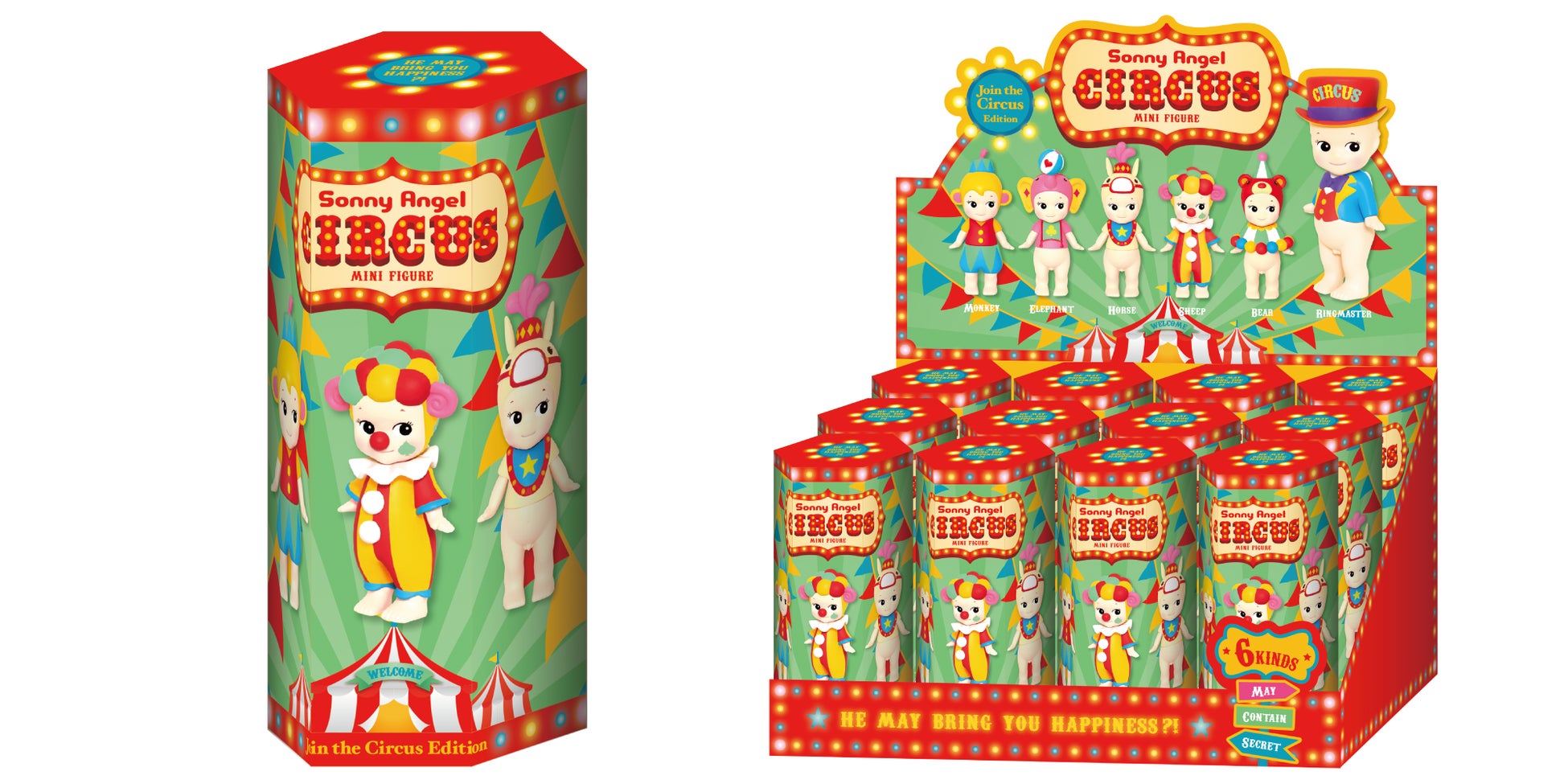 アメリカで大人気のソニーエンジェル。大好評サーカスシリーズに新キャラが加わり日本上陸！『Sonny Angel Circus series -Join the Circus Edition-』が発売のサブ画像4