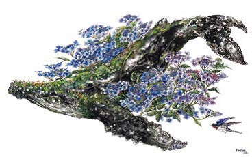 アート作品の展示販売から店内の装飾まで／マツダケンのアート作品を全館で展開のサブ画像2_「雲間」／５５,０００ 円
