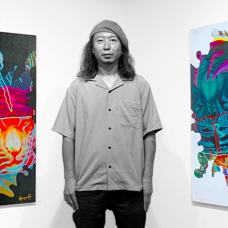 【YUGEN Gallery】アジア圏で高く支持されているGEORGE HAYASHI個展「COSMIC DUAL FORCES」＜2022年8月26日（金）〜8月31日（水）＞のサブ画像5