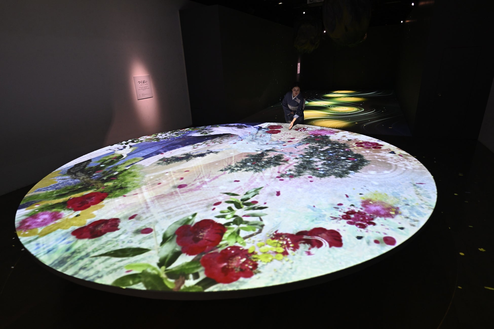 金沢21世紀美術館で、ネイキッド初の企画展好評スタートのサブ画像7_つくばい  四季が浮かぶ水面