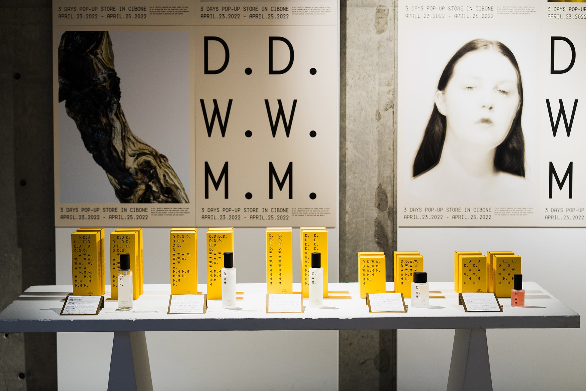 スキンケアブランド D.W.M. POP UP STOREをCIBONEにて展開のサブ画像6_POP UP STORE イメージ