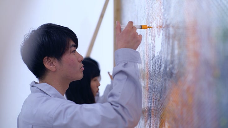 約6万粒の「プチプチ®」でアートを描くチャレンジ！？トヨタのサステナビリティ実験 「#生態系プチプチアート」SDGsが採択された9月に、渋谷で15日(木)~21日(水)まで展示のサブ画像6