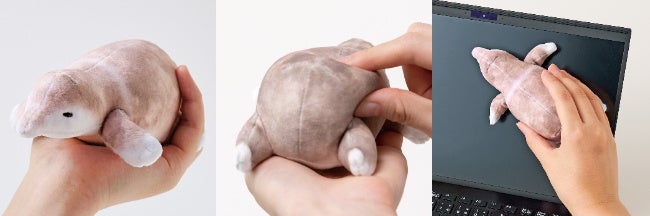「鳥獣略画式」の“ゆるかわ”な動物たちを立体化！鍬形蕙斎の世界を楽しむ「クッション」や「キーポーチ」などユニークな形のアイテムがフェリシモ「ミュージアム部」から登場のサブ画像5