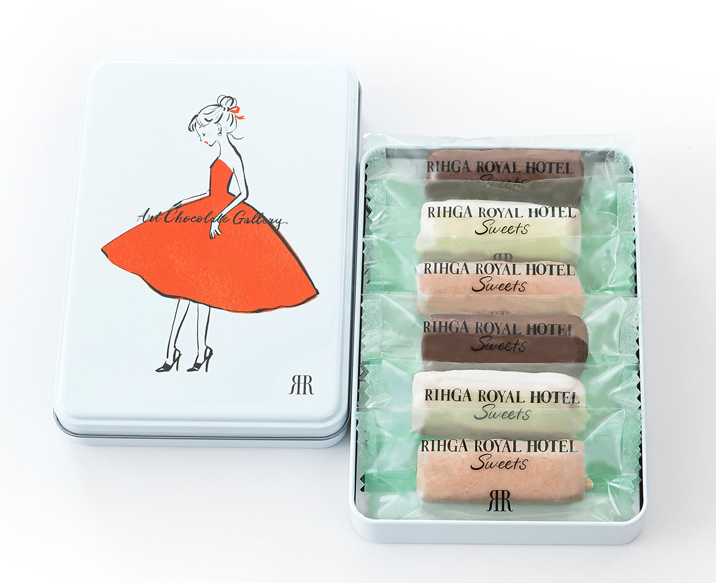 イラストレーター・デザイナーとコラボレートしたファッショナブルなチョコレートが新登場。バレンタイン商品「Valentine Collection 2023」のサブ画像4_③ 「ソワレショコラバーアソート」