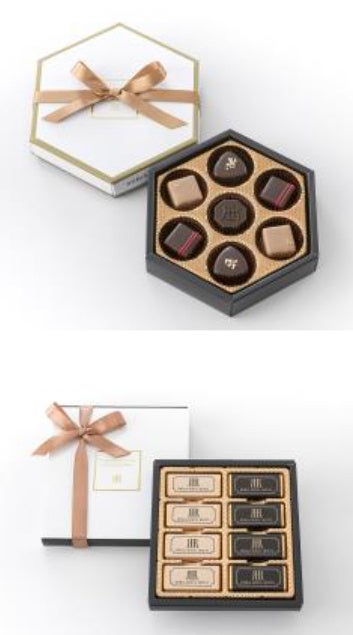 イラストレーター・デザイナーとコラボレートしたファッショナブルなチョコレートが新登場。バレンタイン商品「Valentine Collection 2023」のサブ画像9_⑨ 「セット・クレオー・ドゥ・ショコラ」／⑩ 「リーガロイヤルショコラ」