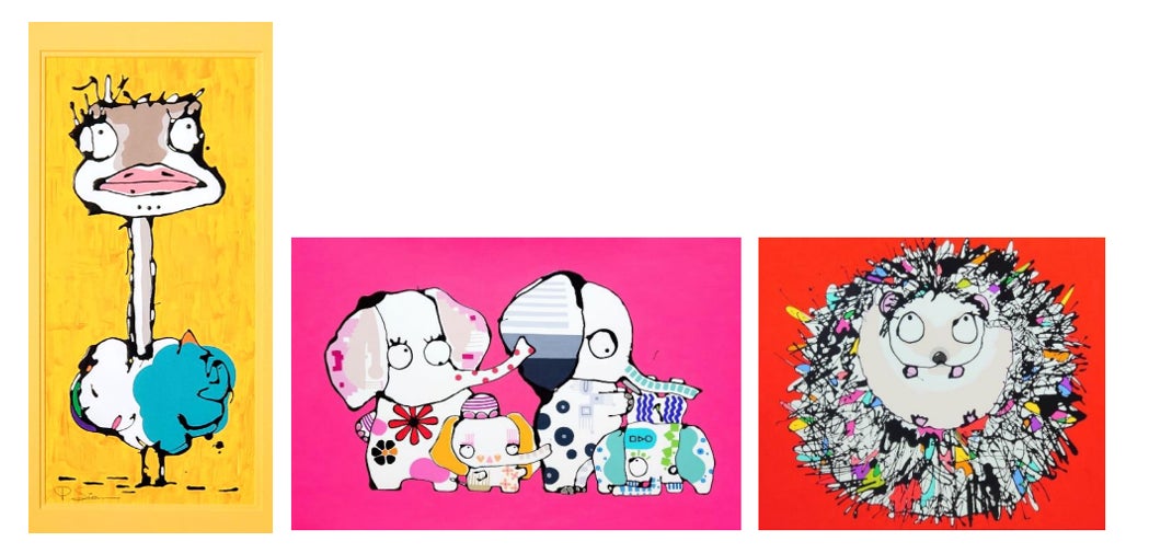 【calif SHIBUYA】高岡洋介、髙嶋シオン、安田莉那　テレビで話題となった完売作家3名のグループ企画展  「MEET NOW展 ～from TV～」を開催 のサブ画像8
