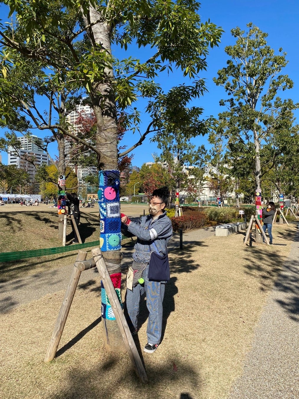 「何度も訪れたくなるまち、豊島区“池袋”」を目指して 新しいアート＆カルチャーを一緒に創ろう としま編んでつなぐまちアート2022のサブ画像6_編みくるみワークのイメージ