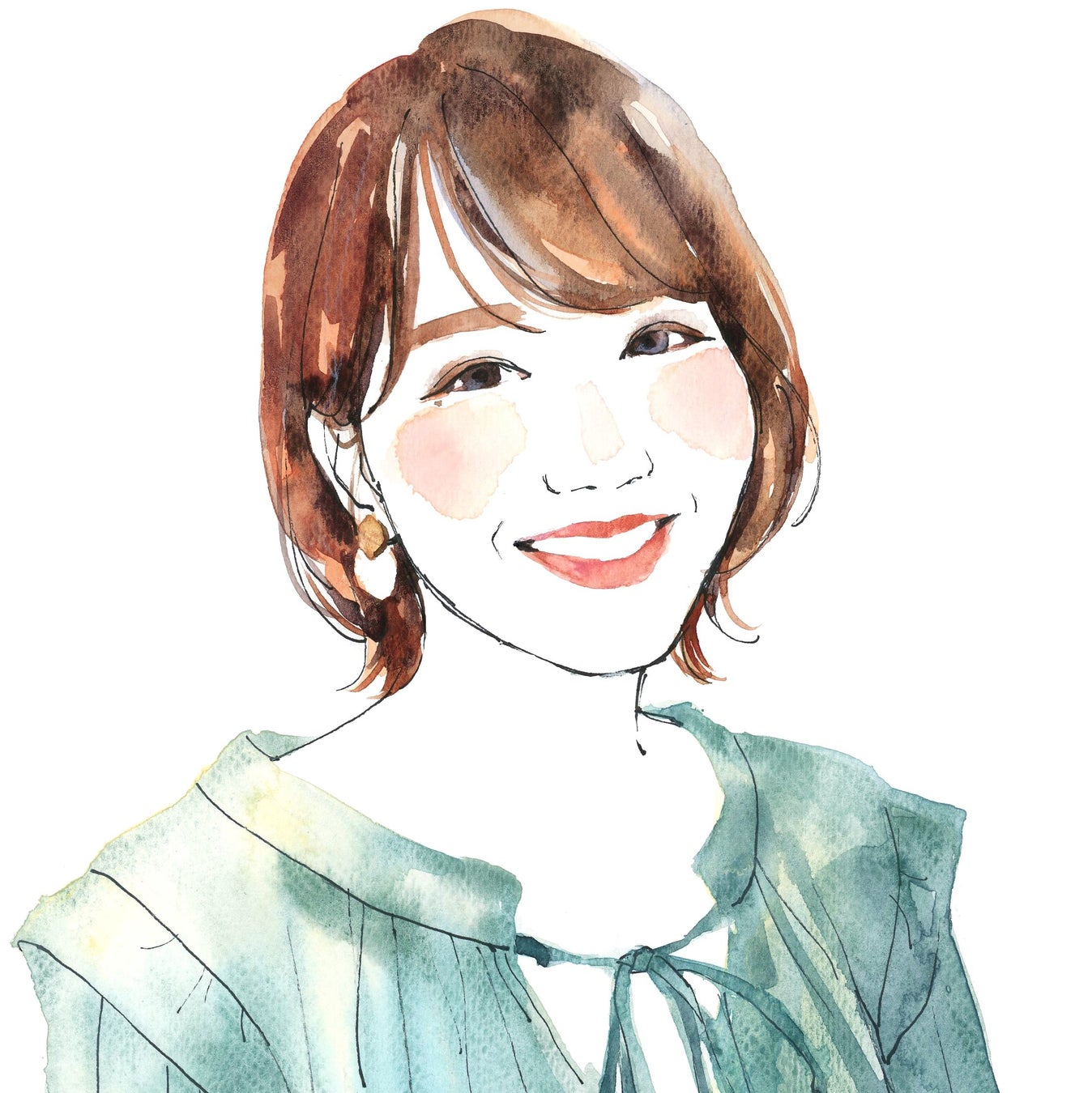 あなただけの1枚を…人気の似顔絵イベントも実施。イラストレーター 土屋みよ氏 が梅田で期間限定POP UP STOREを開催のサブ画像2_土屋みよ氏本人イラスト