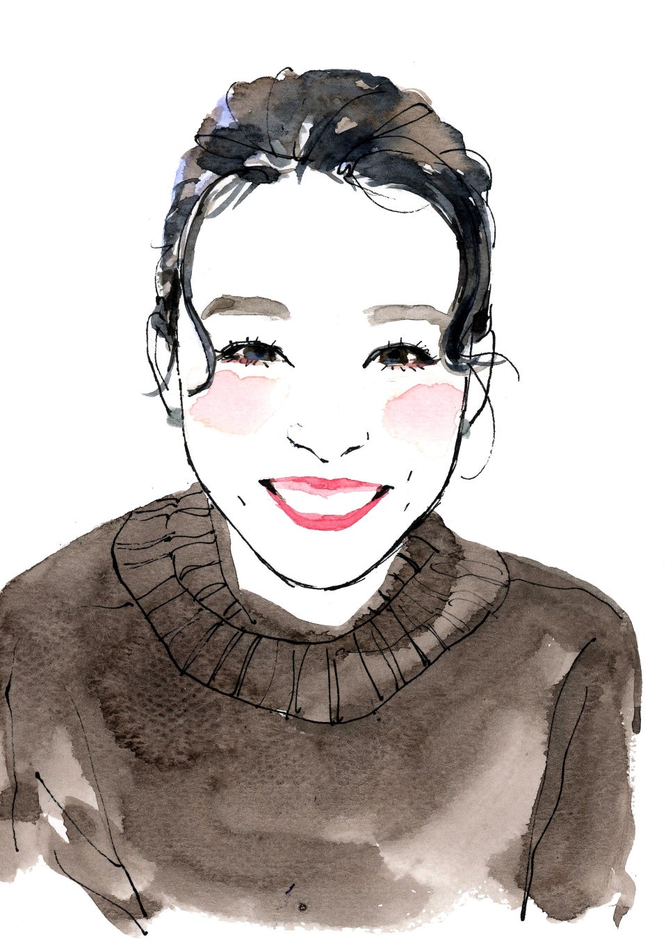 あなただけの1枚を…人気の似顔絵イベントも実施。イラストレーター 土屋みよ氏 が梅田で期間限定POP UP STOREを開催のサブ画像8_※似顔絵サンプル