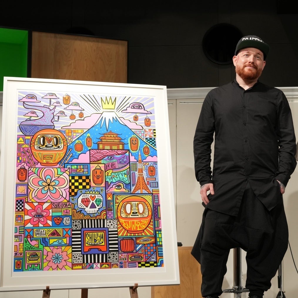 今、世界が注目する現代ポップアーティスト。世界初公開作品を発表！のサブ画像2