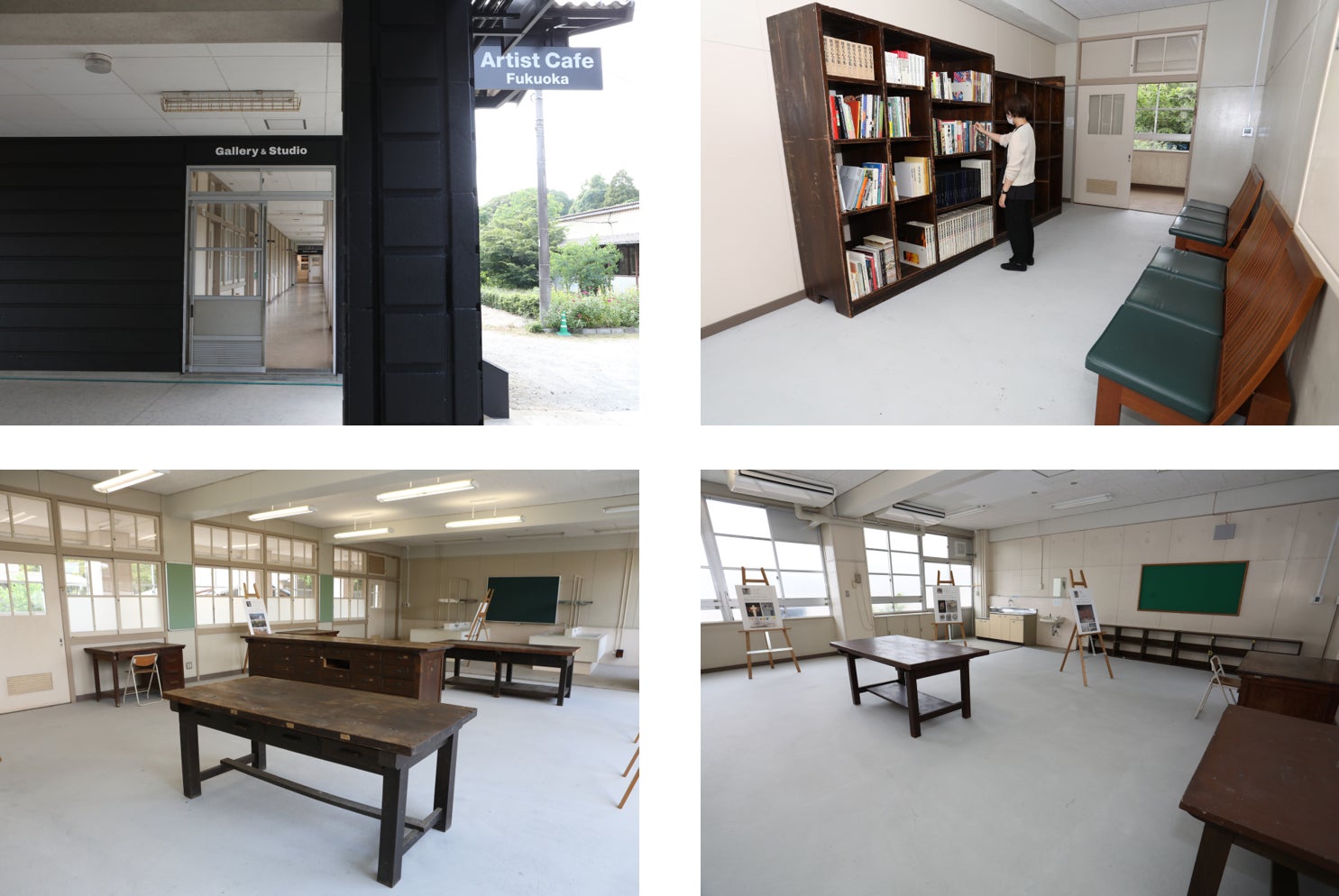 福岡アジア美術館アーティスト・イン・レジデンス事業　Artist Cafe Fukuokaで開始のサブ画像1_スタジオ風景