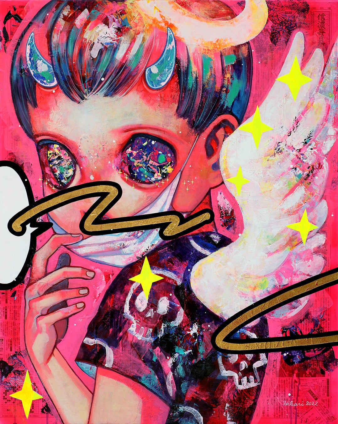 世界のポップアート/ローブローアート・シーンの新進気鋭の国際的美術家、下田ひかり（日本）Rodolfo Loaiza （メキシコ） RYOL（インドネシア）３人のグループ展をBOOKMARCで開催！のサブ画像3