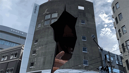 「らくがきAR」を手掛けたクリエイティブ・スタジオWhateverによる新作AR作品！建築物をキャンバスとした、巨大デジタルアートギャラリー「MoAR - Museum of AR」のサブ画像3