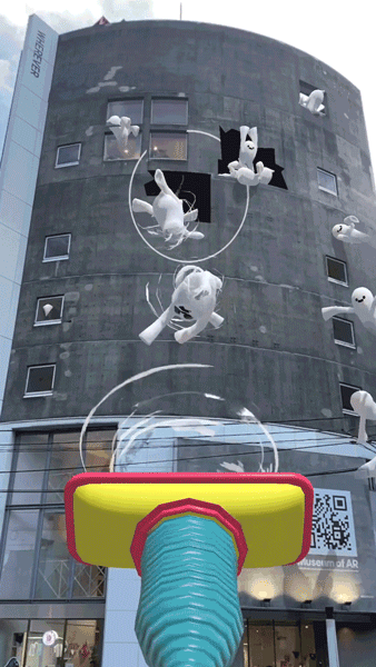 「らくがきAR」を手掛けたクリエイティブ・スタジオWhateverによる新作AR作品！建築物をキャンバスとした、巨大デジタルアートギャラリー「MoAR - Museum of AR」のサブ画像5