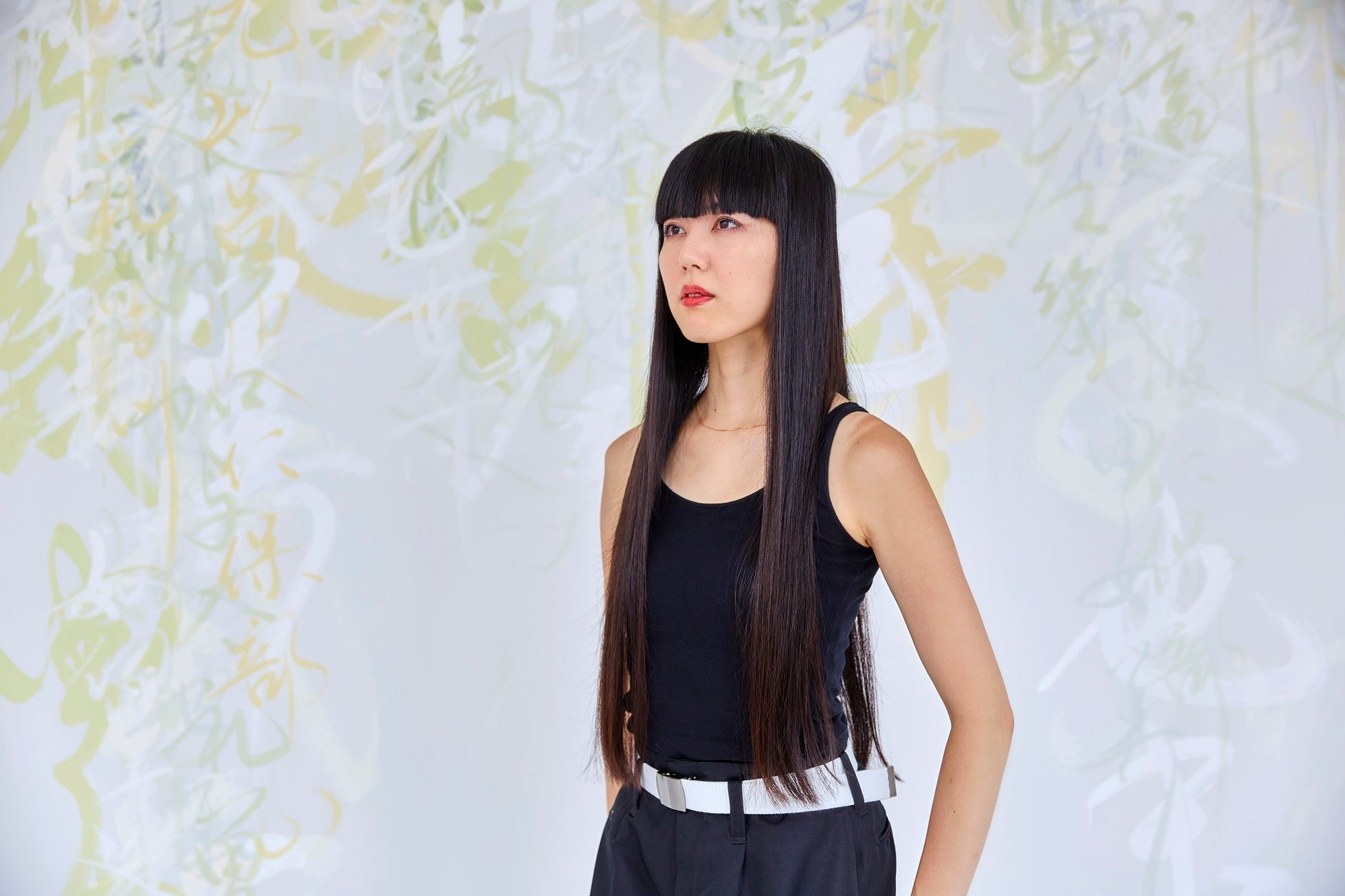 日本料理 花山椒 の個室が世界に一つしかないアート作品にのサブ画像3_万美　ポートレート