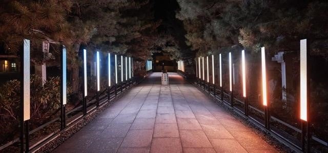 京都を舞台としたアートフェア　Art Collaboration Kyotoのサブ画像14_「京都府域展開アートプロジェクト ALTERNATIVE KYOTO -もうひとつの京都- -Artspace of the light- in 向日市」 《Altered Perspectives 2021》原摩利彦＆白木良