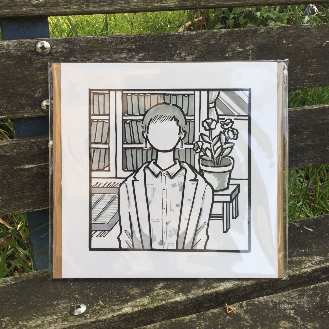 【銀座 蔦屋書店】イラストレーターのmillitsukaによる作品展示「視線よりも少しひくい」を10月3日（月）より開催のサブ画像8_※似顔絵作品イメージ