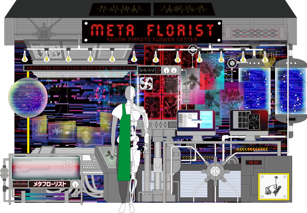 暗号屋が提供するNFTプロコトル「VWBL」を採用したNFTデジタルブーケ専門店「META FLORIST」が9月30日オープンのサブ画像1