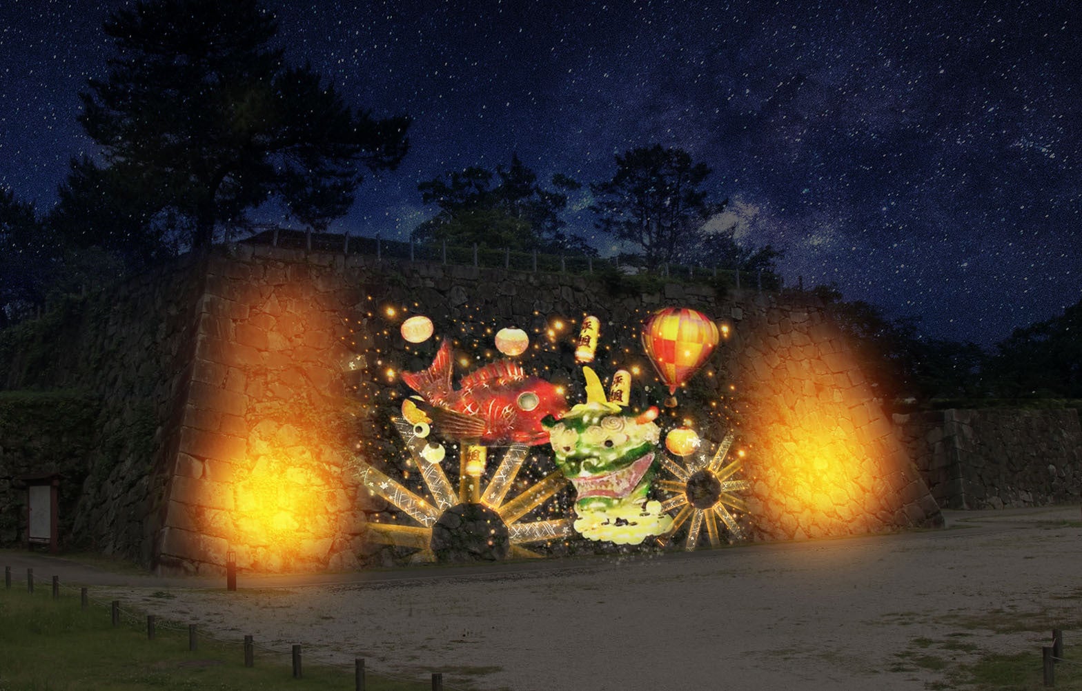 21万人が来場！『夜歩きアート県庁　NAKED GARDEN SAGA』今年も開催決定！のサブ画像2