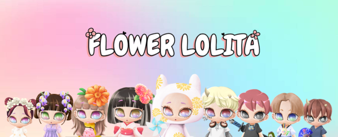 日本初！！人気NFTプロジェクト「Flowerlolita」と京都芸術デザイン専門学校が提携！10/29（土）、30（日）に学生によるNFT作品の展示イベントを共同開催します。のメイン画像