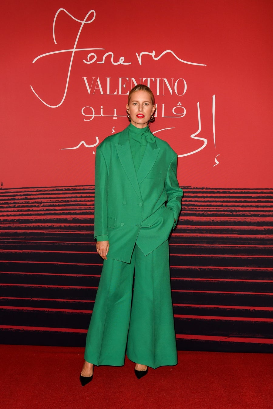 ジャネット・ジャクソンら数々のセレブリティが来場｜ヴァレンティノエキシビション「Forever - Valentino」オープニングイベントのサブ画像6_カロリナ・クルコヴァ