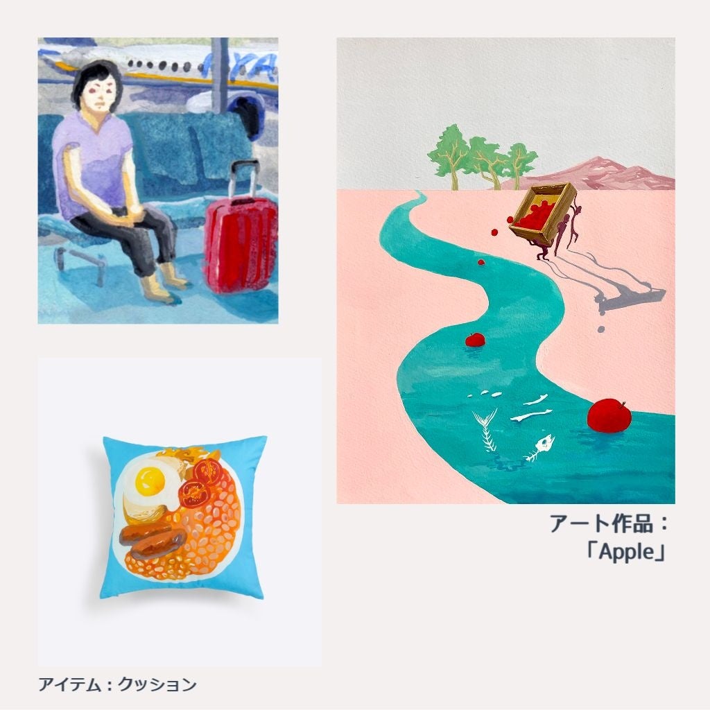 新規アーティストによる24アイテムを10/5より発売！「FAVORRIC（フェイバリック）」に、岩水亜沙子（イワミズアサコ）・富田茜の2名が参加し、参加アーティストが36名に拡大！のサブ画像3