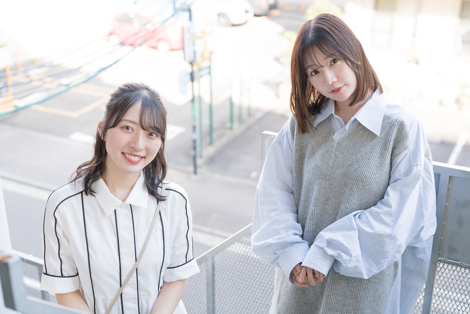 STU48 今村美月 個展「私の頭の中」が連日大盛況にて出展全作品が完売。SILENT SIREN 山内あいなとのコラボレーション創作で唯一無二のアート作品も誕生！のサブ画像18_仲睦まじい二人のコラボレーション記念ポートレート　（左）今村美月 （右）山内あいな