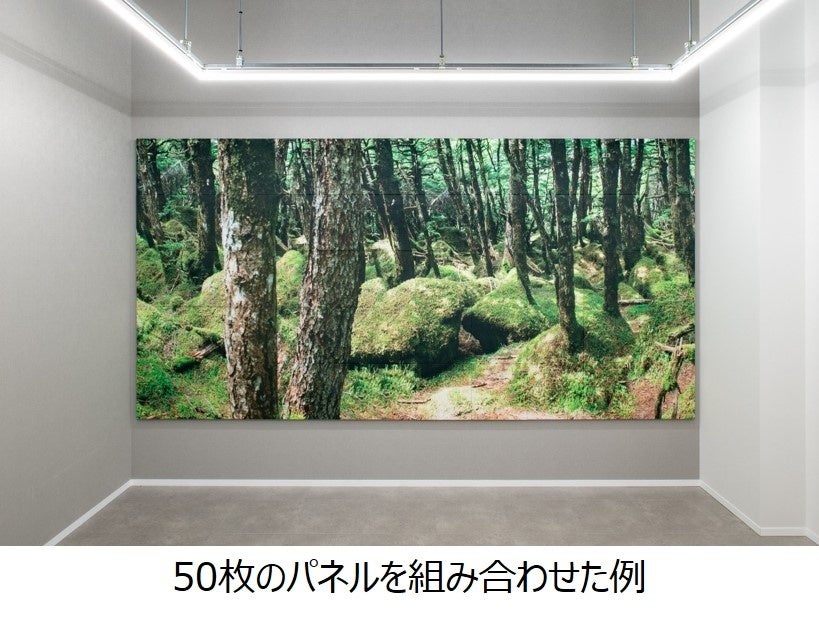 大建工業とエプソンのコラボにより、”お好みの写真やイラストを大面積で表現可能”なデザイン吸音パネルを共同開発のサブ画像2