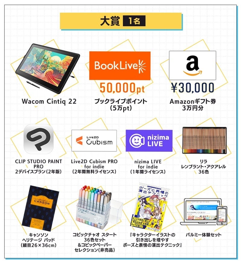 受賞者には豪華賞品！「オリジナルキャラクター」がテーマのイラストコンテスト＆初月30%OFF！パルミー8周年記念キャンペーン開催のサブ画像3