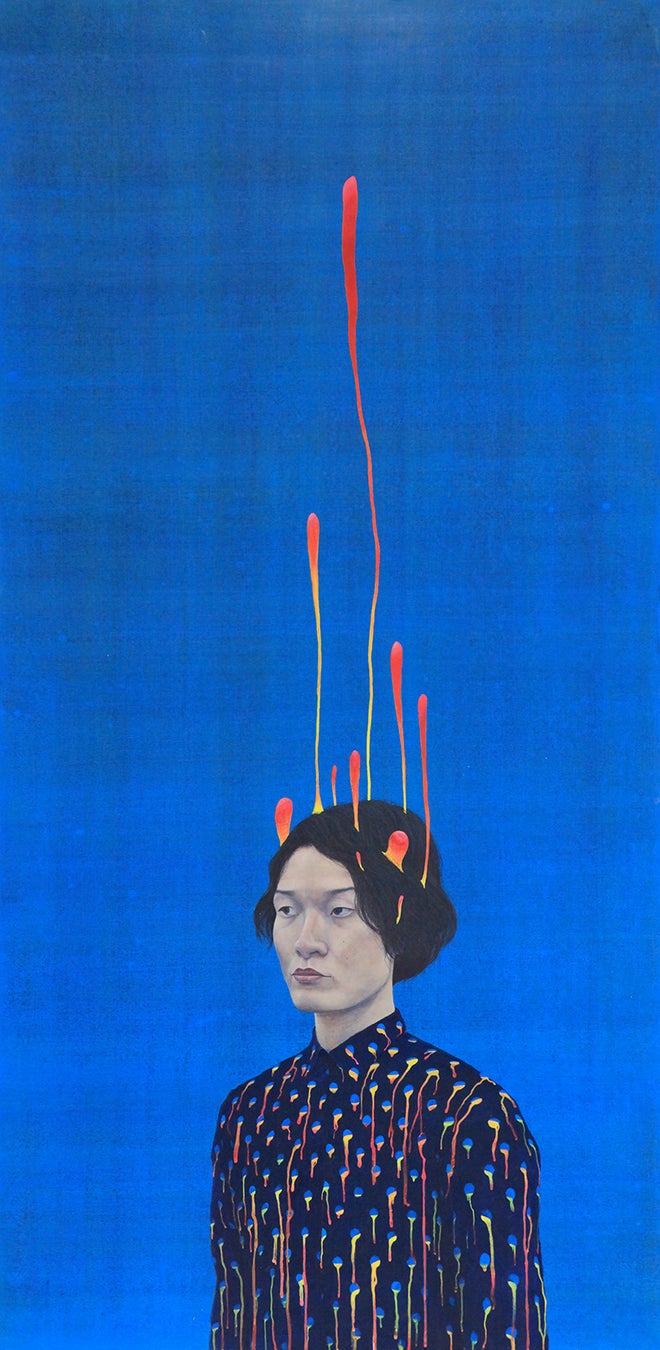 現代の風潮を独自の視点で奇々怪々に描き出す画家・因幡都頼による個展『META – UNIVERSE / 目他 – ユニバース』のサブ画像3