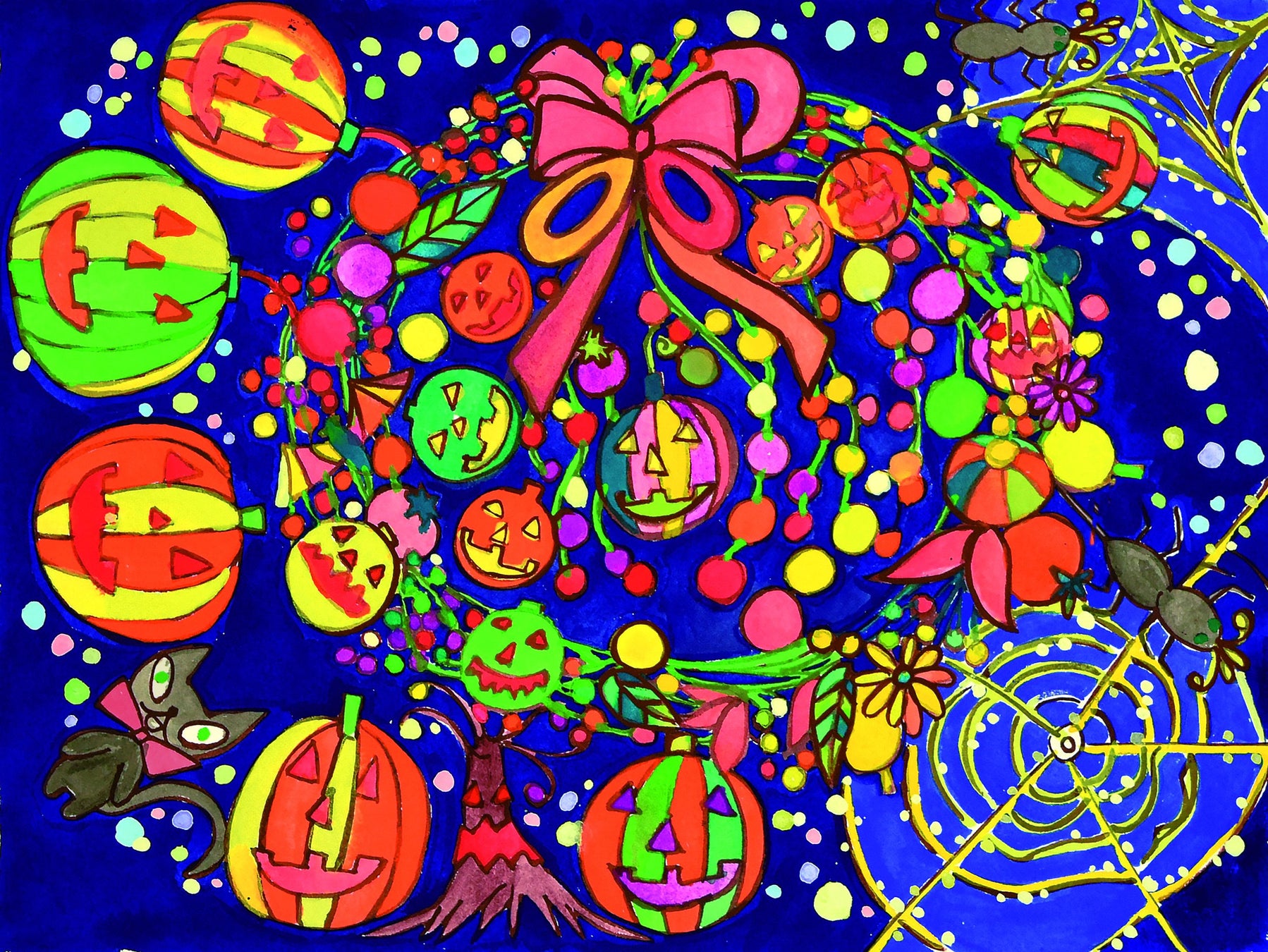 障害者アーティストが描く、季節ごとの作品を展示する絵画ギャラリー『アート村シーズンギャラリー』10月25日 オープン　第1弾：実りの秋・芸術の秋がテーマの作品展『収穫祭』を開催のサブ画像4