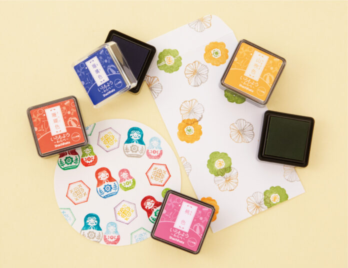 いろもようシリーズにミニサイズが登場！スタンプアート用スタンプパッド「いろもよう わらべ」発売のメイン画像