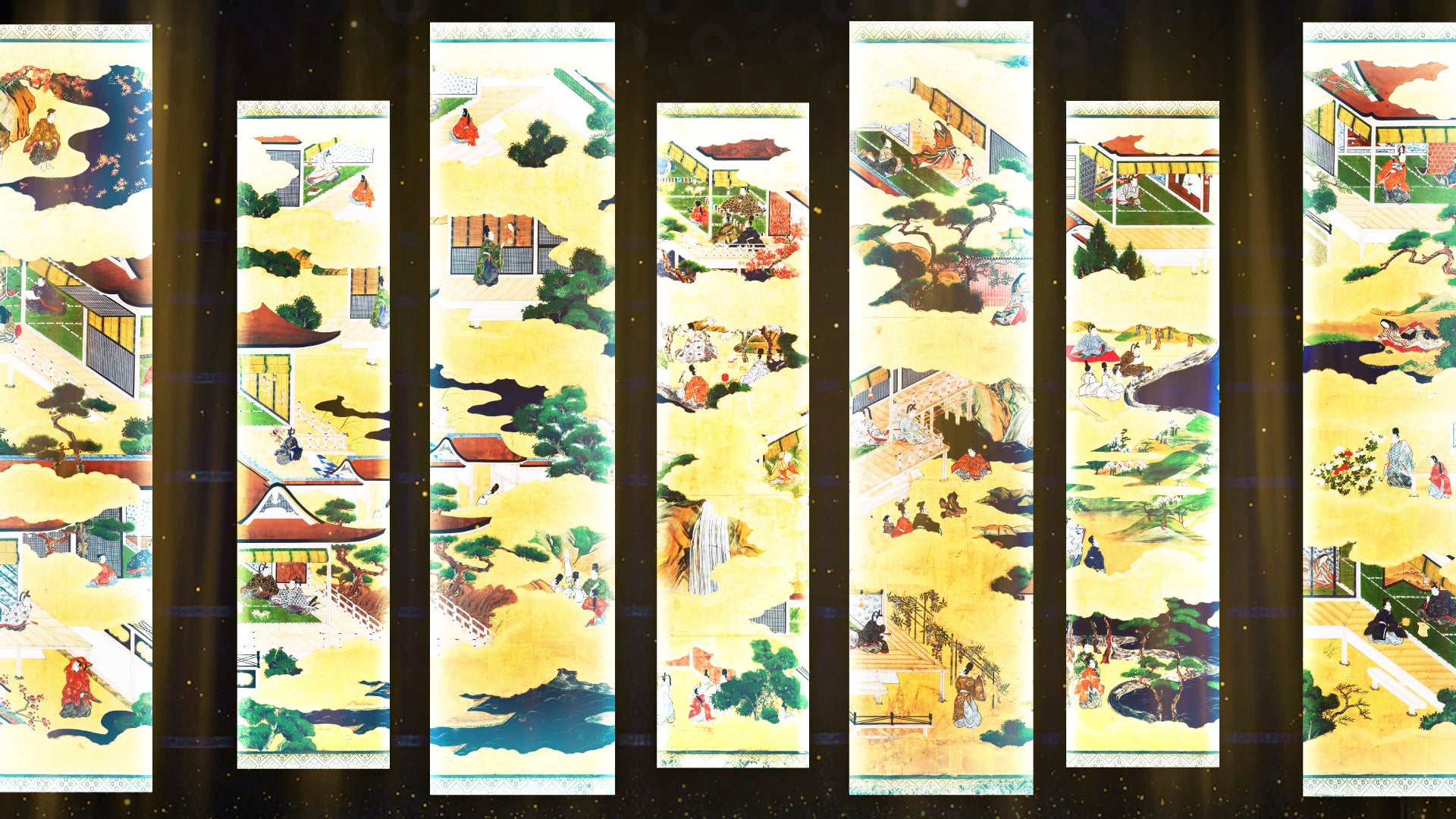 「国史跡斎宮跡 平安絵巻 プロジェクションマッピング2022」を三重県明和町「さいくう平安の杜」にて開催。デジタルアートと源⽒物語絵巻や伊勢物語図屏⾵で織り成す絢爛豪華な斎宮の世界。のサブ画像2