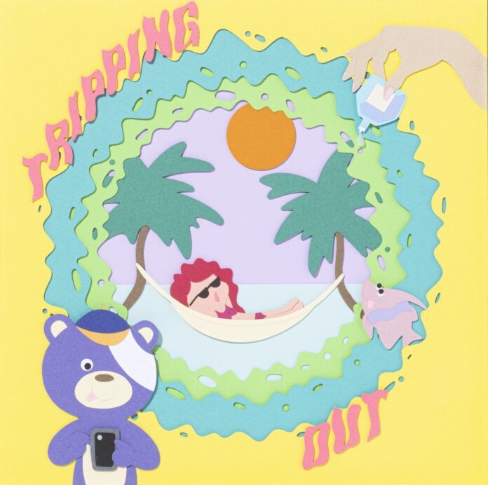 【OIL by 美術手帖ギャラリー】アーティストwackwackの個展「TRIPPING OUT」を11月3日（木）より開催。ストリートカルチャーから生まれた切り絵の新作約50点を発表。のメイン画像