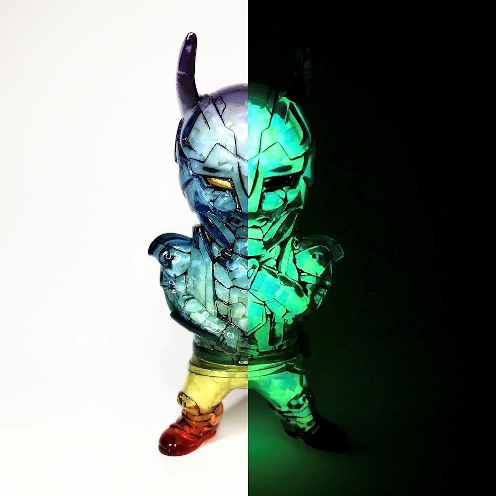 おはスタ 25th ANNIVERSARY‐おはスタ ART JAM 秋のいっぴん展のサブ画像2_〈しまるもも〉“マイティコウZ”〔男児トキメキ☆2〕 価格：9,900円 素材：PVC サイズ：全高約10.0cm
