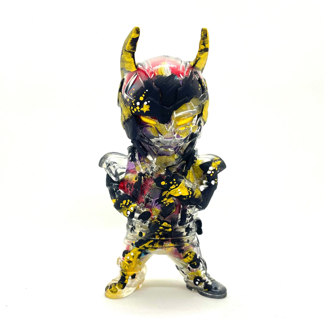おはスタ 25th ANNIVERSARY‐おはスタ ART JAM 秋のいっぴん展のサブ画像3_〈照紗〉マイティコウZ「煌（きらめき）」 価格：16,500円 素材：PVC サイズ：全高約10.0cm