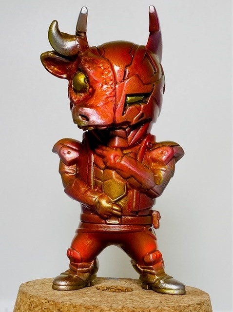 おはスタ 25th ANNIVERSARY‐おはスタ ART JAM 秋のいっぴん展のサブ画像6_〈ヒカリトイズ〉マイティコウZ モノノケバーニングフォーム 価格：3,960円 素材：PVC サイズ：全高約10.0cm