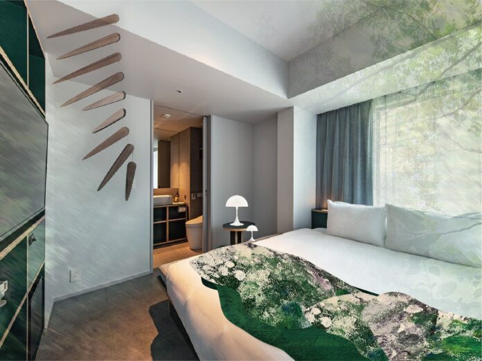 【all day place shibuya】アートと香りを「感じる」ホテル体験「FEEL HOTEL TOGETHER」プロジェクトによる、DESIGNART TOKYO限定の展示客室4室を展開のメイン画像