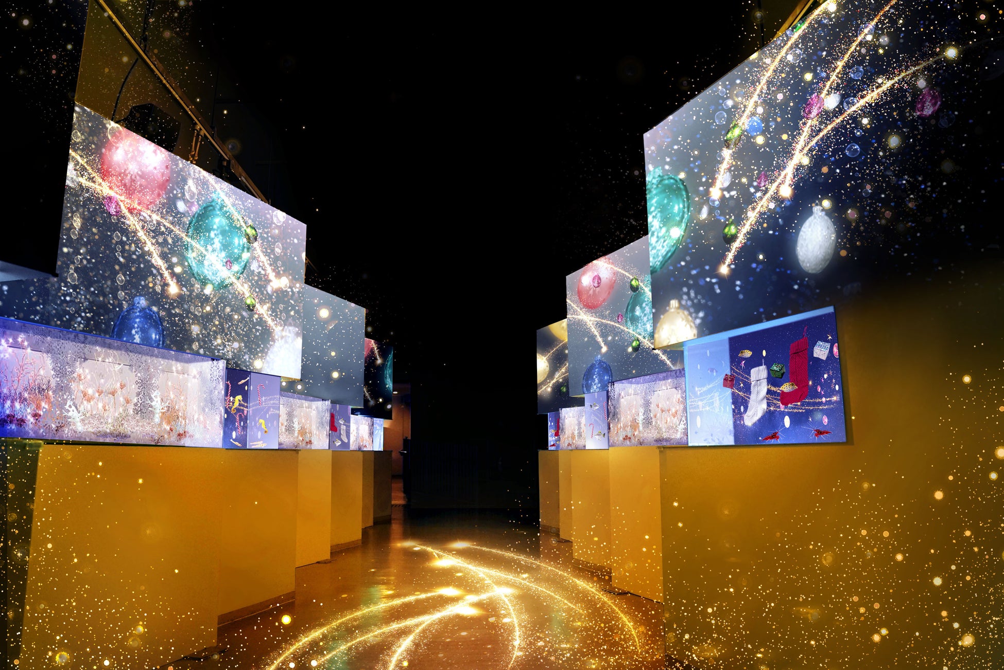 マクセル アクアパーク品川×ネイキッド、星降る海の世界でロマンチックなクリスマスをのサブ画像4_「Bright Sky Street」