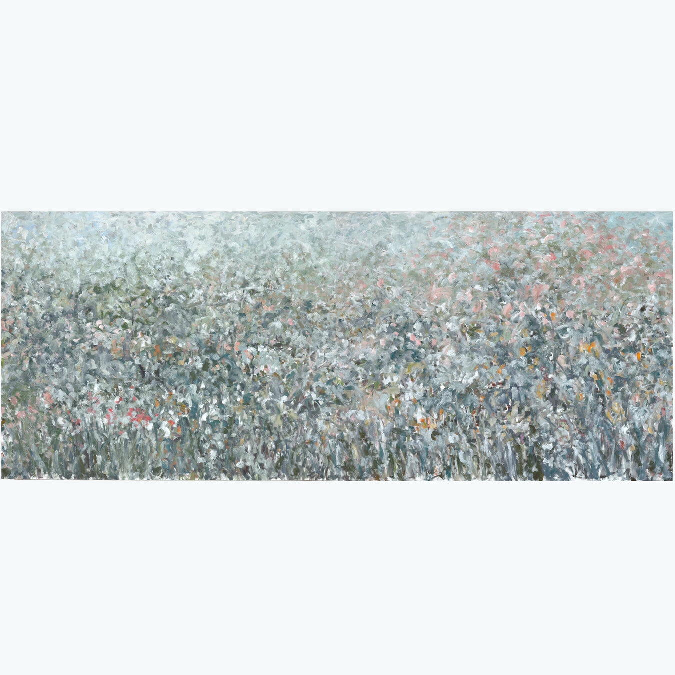 アーティスト・谷﨑一心の個展「光陰」を2022年11月11日(金)よりLurf MUSEUM（ルーフミュージアム）にて開催。新作を収めた作品集も同時発売。のサブ画像2_花と森  2020 Oil on canvas 6000×4800