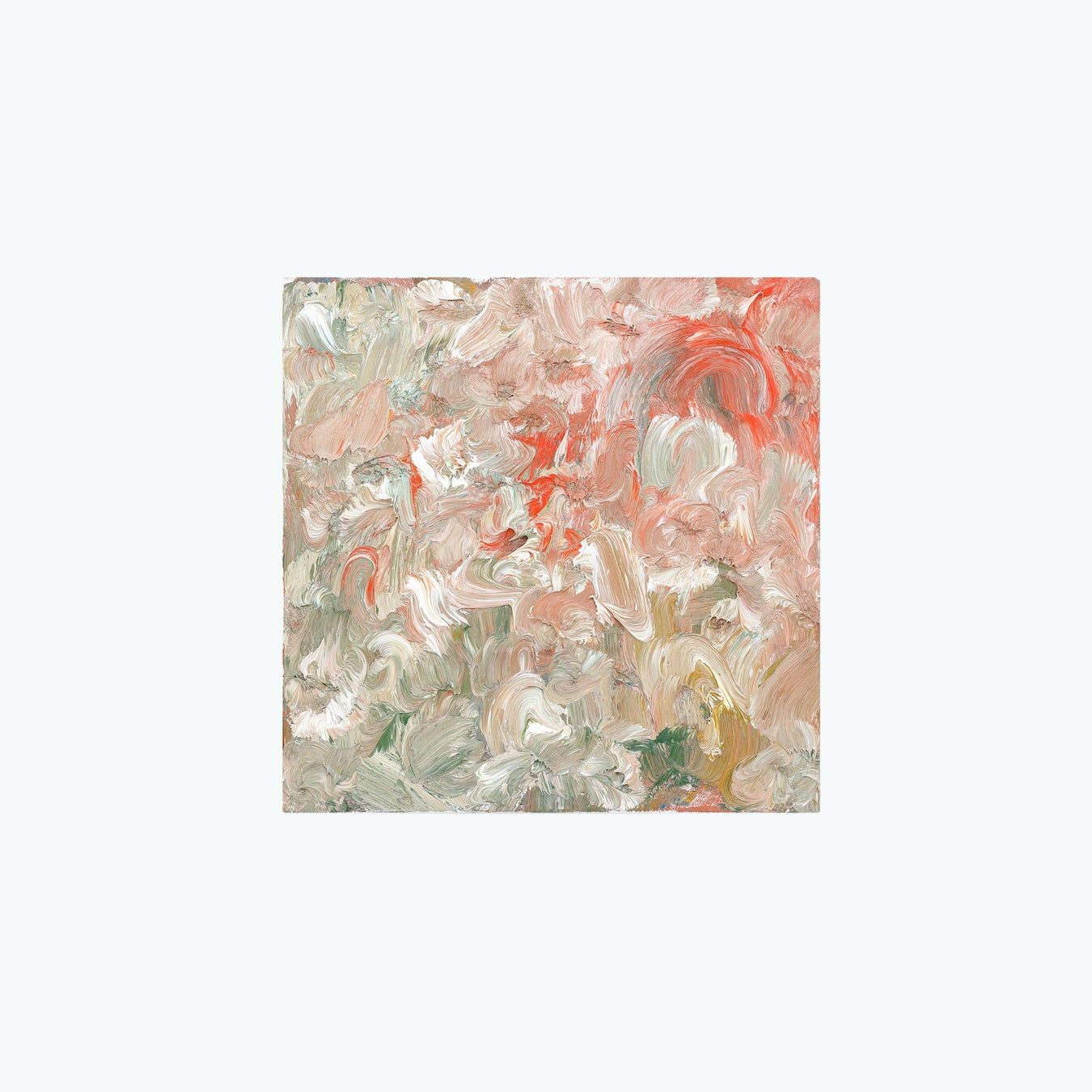 アーティスト・谷﨑一心の個展「光陰」を2022年11月11日(金)よりLurf MUSEUM（ルーフミュージアム）にて開催。新作を収めた作品集も同時発売。のサブ画像9_風と花  2021 Oil on canvas 350×350