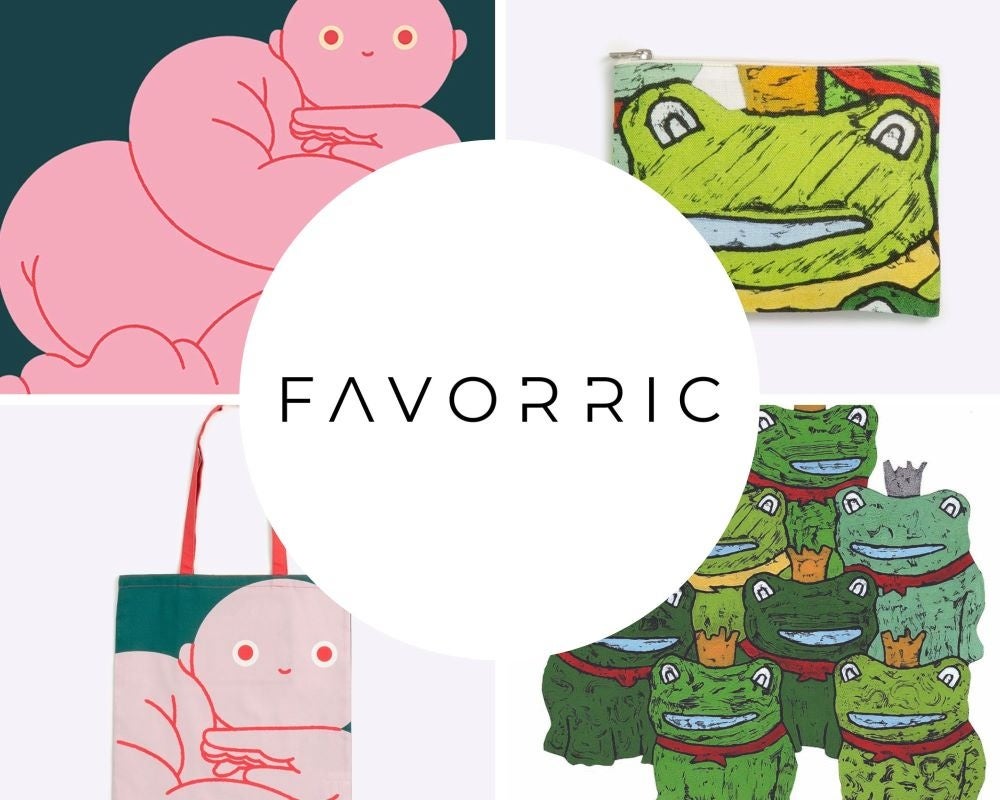 前田豆コ・北嶋勇佑が「FAVORRIC（フェイバリック）」に参加、24アイテムを11/2より発売！参加アーティストは38名に拡大！のサブ画像1